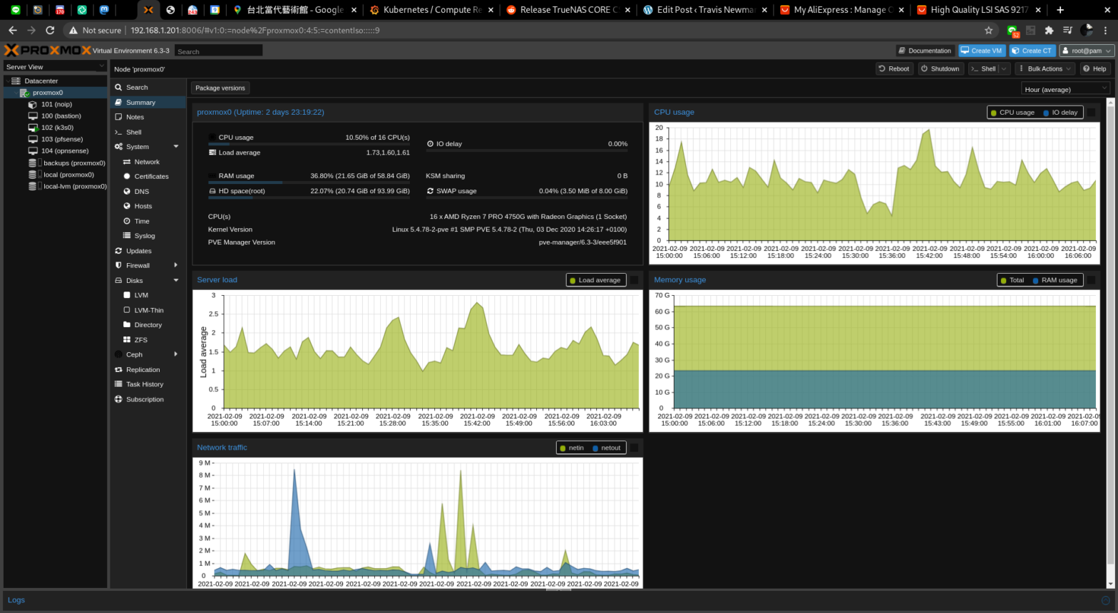 Proxmox + TrueNAS